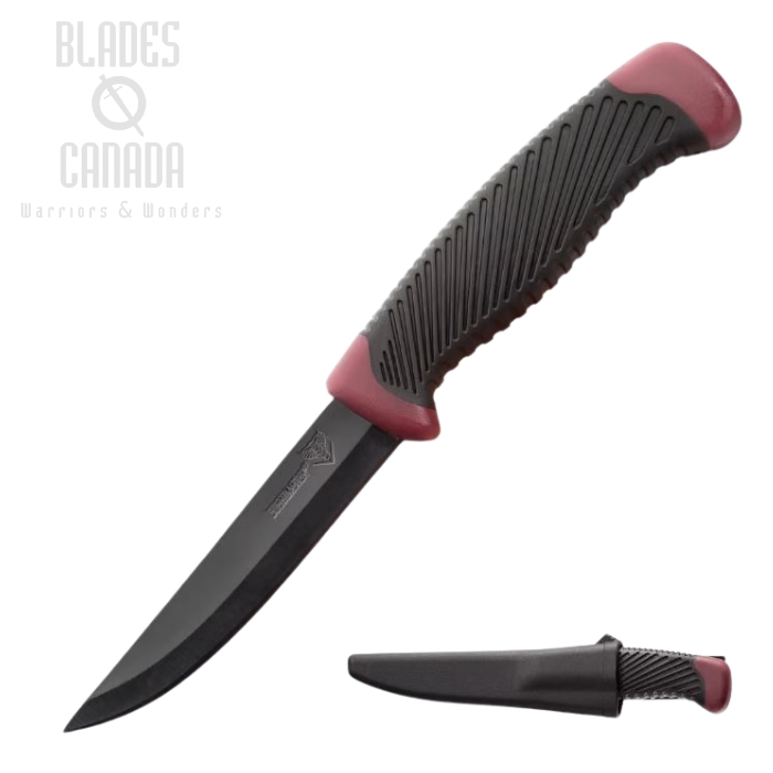 UC Bushmaster Fixed Blade Utility Knife, 1065 Carbon, UC3202